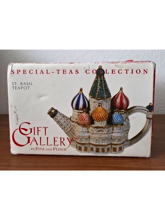 Fitz and Floyd Other - Vintage Gift Gallery Fitz & Floyd St. Basil's Cathedral Teapot Special-Teas 2002